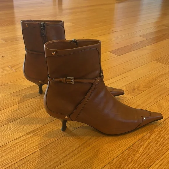 Prada Cowboy Boot Kitten Heel - Picture 4 of 9